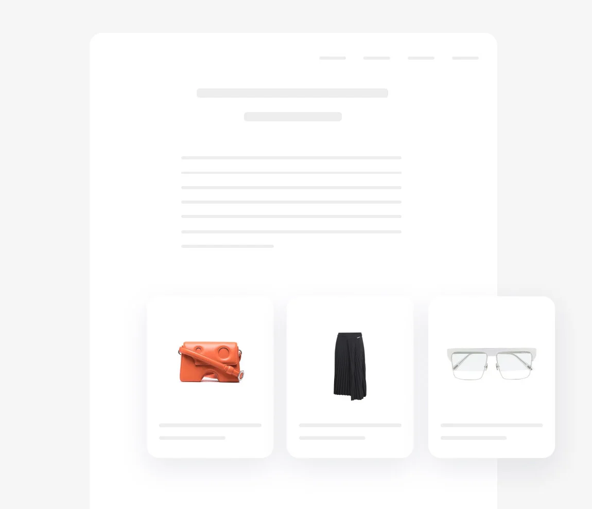 Sortler | Visual Product Merchandising Tool for eCommerce, Add dynamic product list blocks to any place